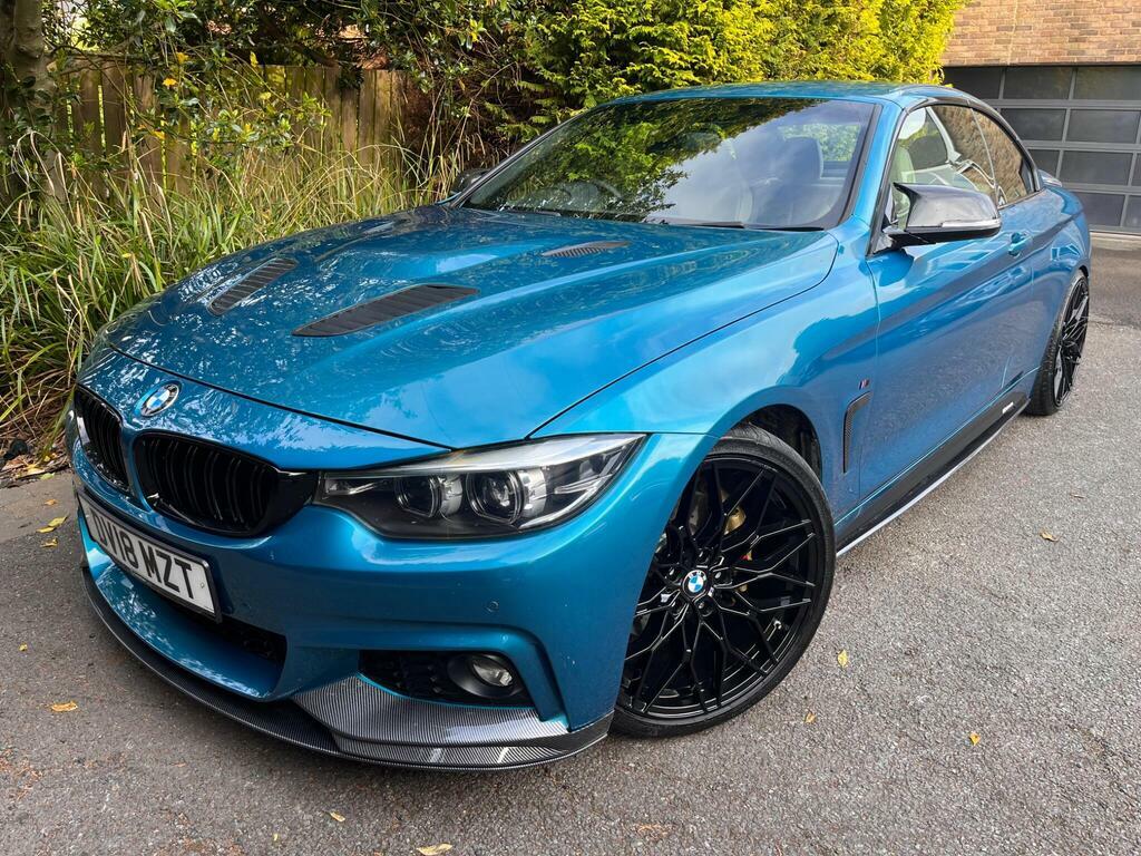 BMW 4 Series 3.0 435D M Sport Xdrive Euro 6 S S DV18MZT Blue #2