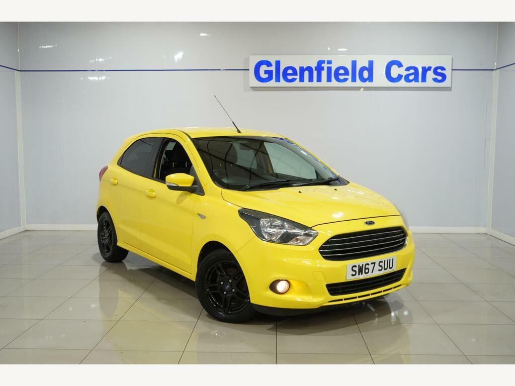 Ford KA+ 1.2 Ti-vct Zetec Euro 6 SW67SUU Yellow
