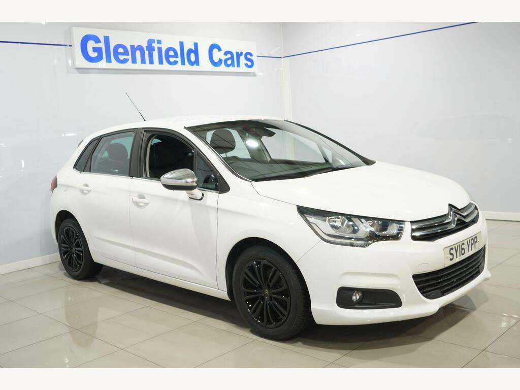Citroen C4 1.6 Bluehdi Flair Euro 6 White #3