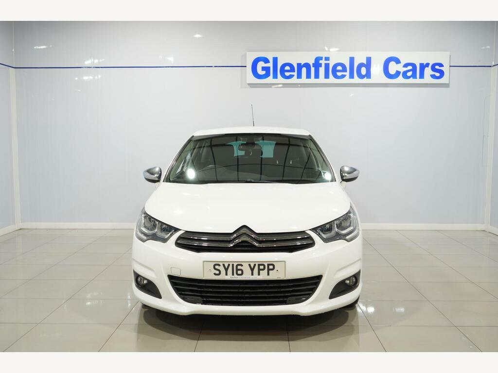 Citroen C4 1.6 Bluehdi Flair Euro 6 White #4