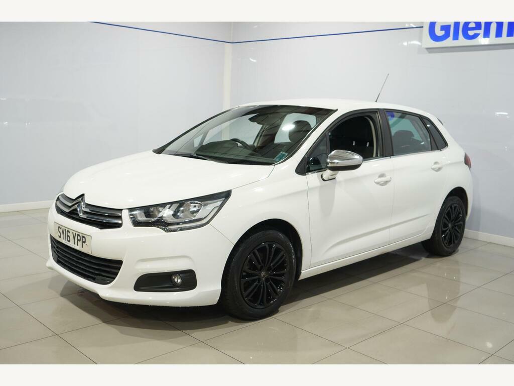 Citroen C4 1.6 Bluehdi Flair Euro 6 White #5