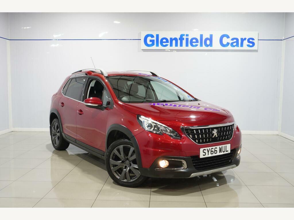 Peugeot 2008 1.2 Puretech Allure Eat Euro 6 S S Red