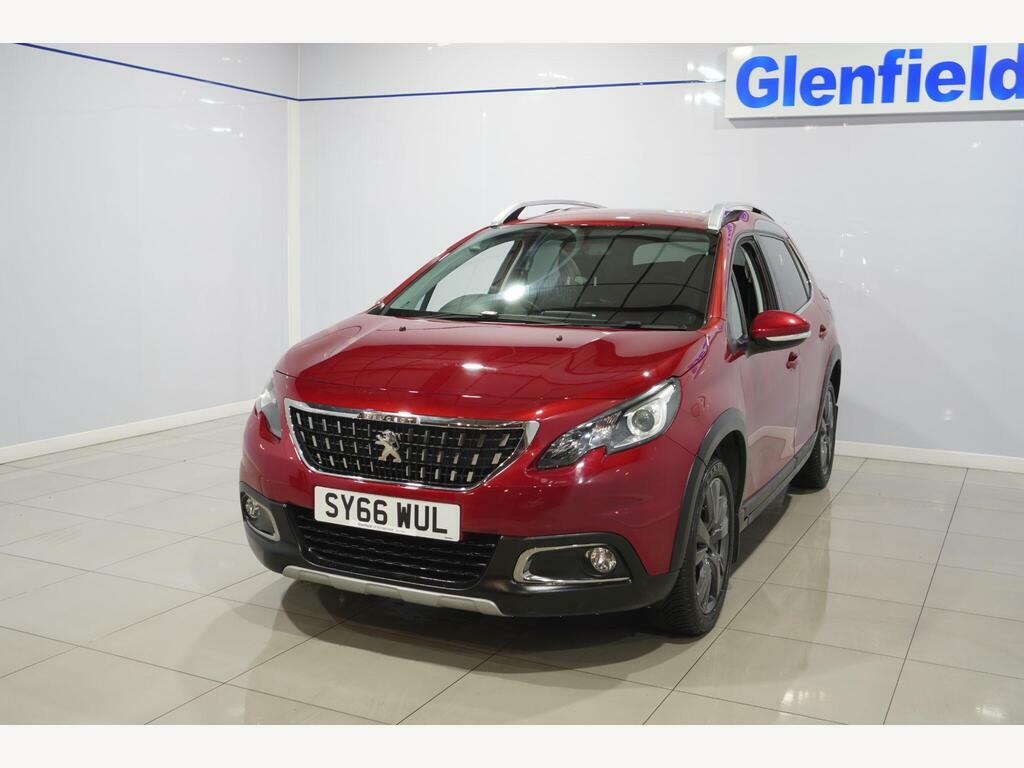 Peugeot 2008 1.2 Puretech Allure Eat Euro 6 S S SY66WUL Red #6