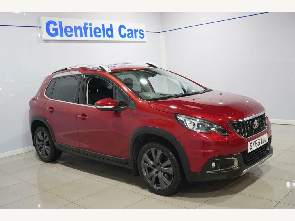 Peugeot 2008 1.2 Puretech Allure Eat Euro 6 S S SY66WUL Red #3