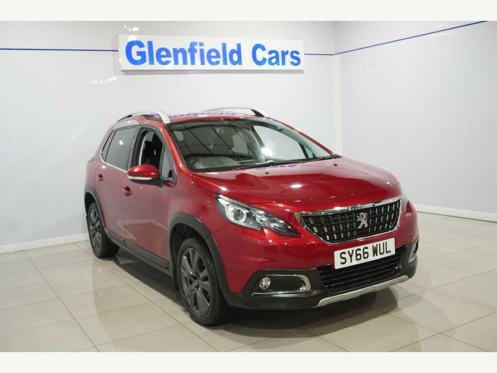 Peugeot 2008 1.2 Puretech Allure Eat Euro 6 S S SY66WUL Red #2