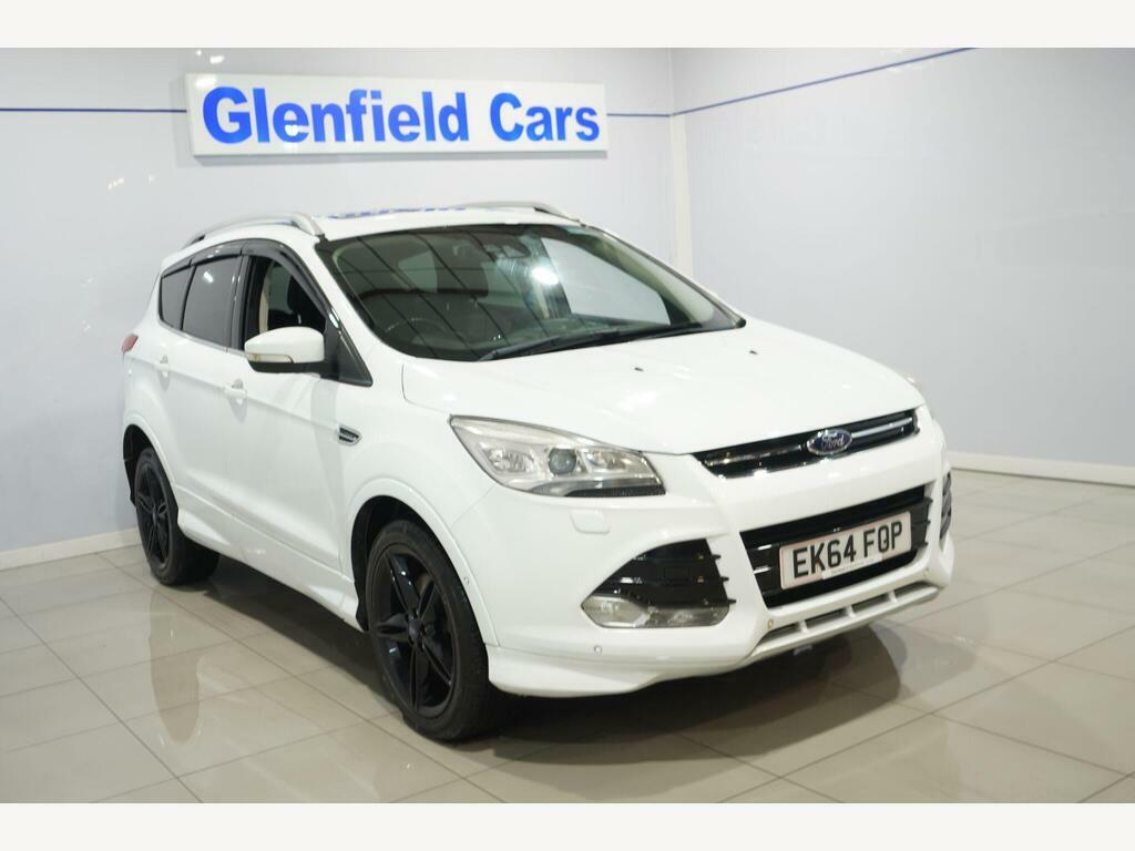 Ford Kuga 2.0 Tdci Titanium X Awd Euro 5 EK64FOP White #4