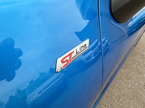 Ford Puma St-line Mhev SP24JJL Blue #4