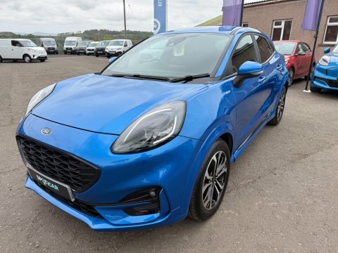 Ford Puma St-line Mhev SP24JJL Blue #3