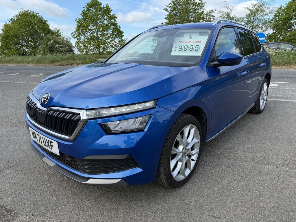 Skoda Kamiq Suv 1.0 Tsi Se L 2021 MK71UXF Blue #4