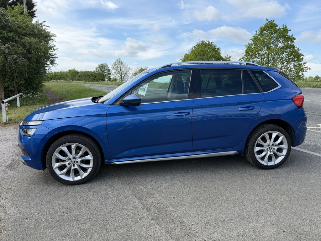 Skoda Kamiq Suv 1.0 Tsi Se L 2021 MK71UXF Blue #3