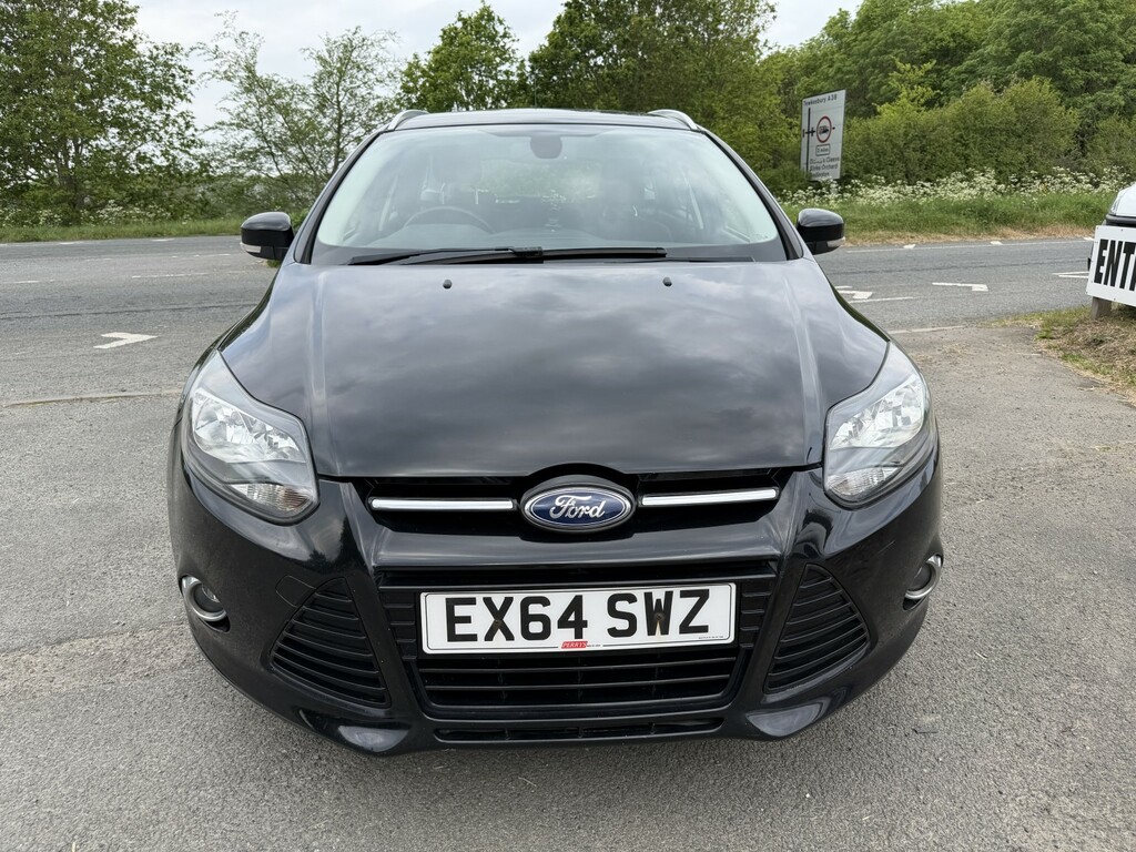 Ford Focus Estate 1.6 Tdci Titanium Navigator 2014 EX64SWZ Black #5