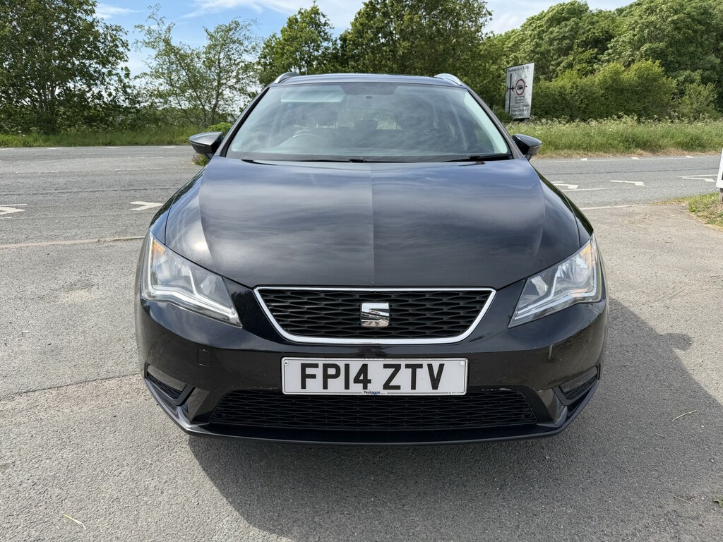 Seat Leon Estate 1.6 Tdi Cr Se 2014 Black #3