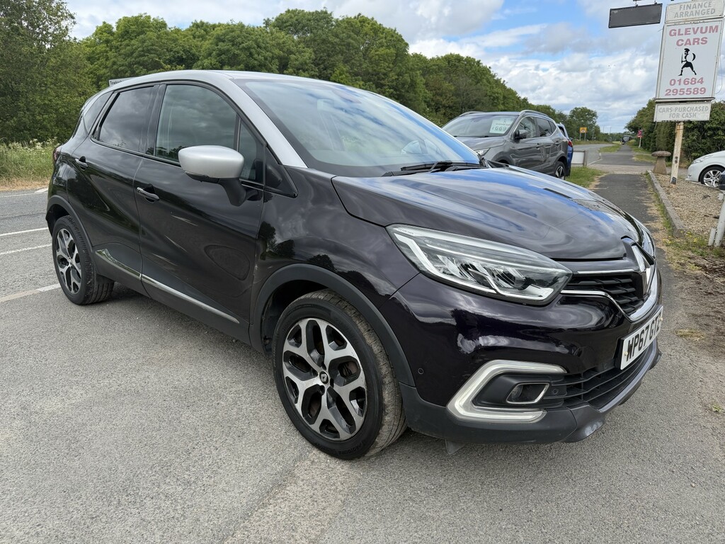 Renault Captur Suv 1.5 Signature S Nav Dci 110 2017 WP67GTZ Purple #2