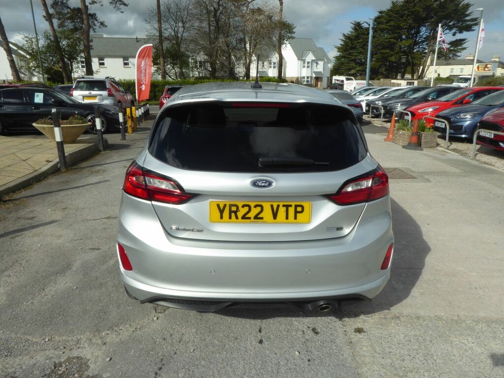 Ford Fiesta 1.0 Ecoboost Hybrid Mhev St-line Navigation 125 Ps YR22VTP Silver #3