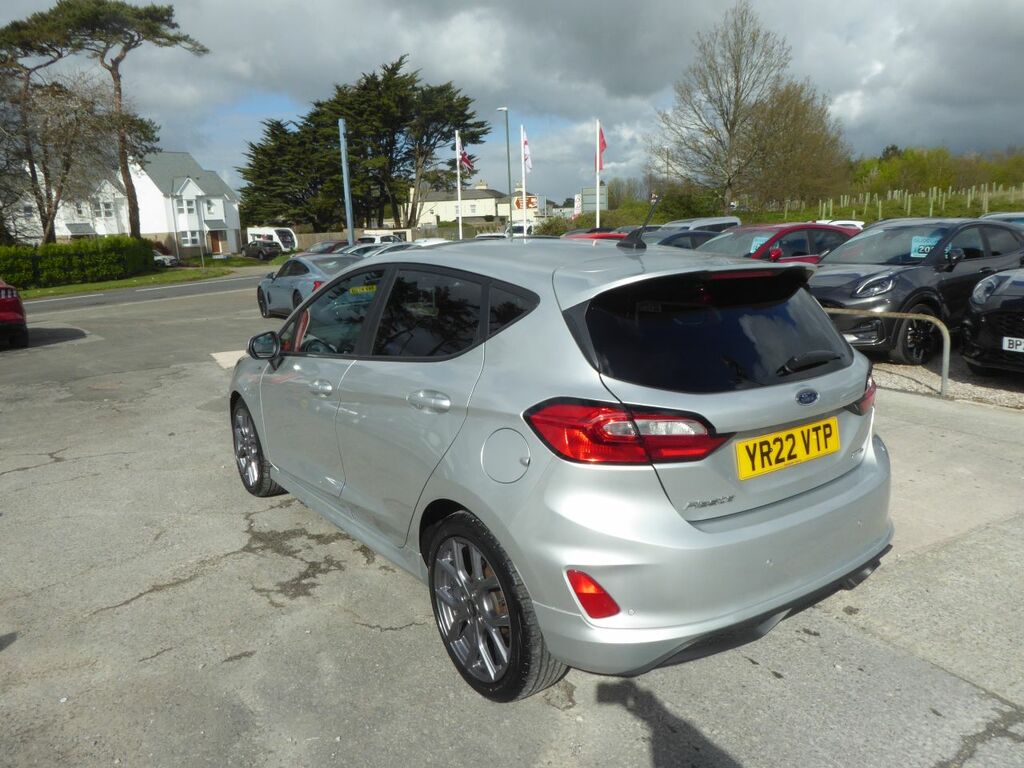 Ford Fiesta 1.0 Ecoboost Hybrid Mhev St-line Navigation 125 Ps YR22VTP Silver #4