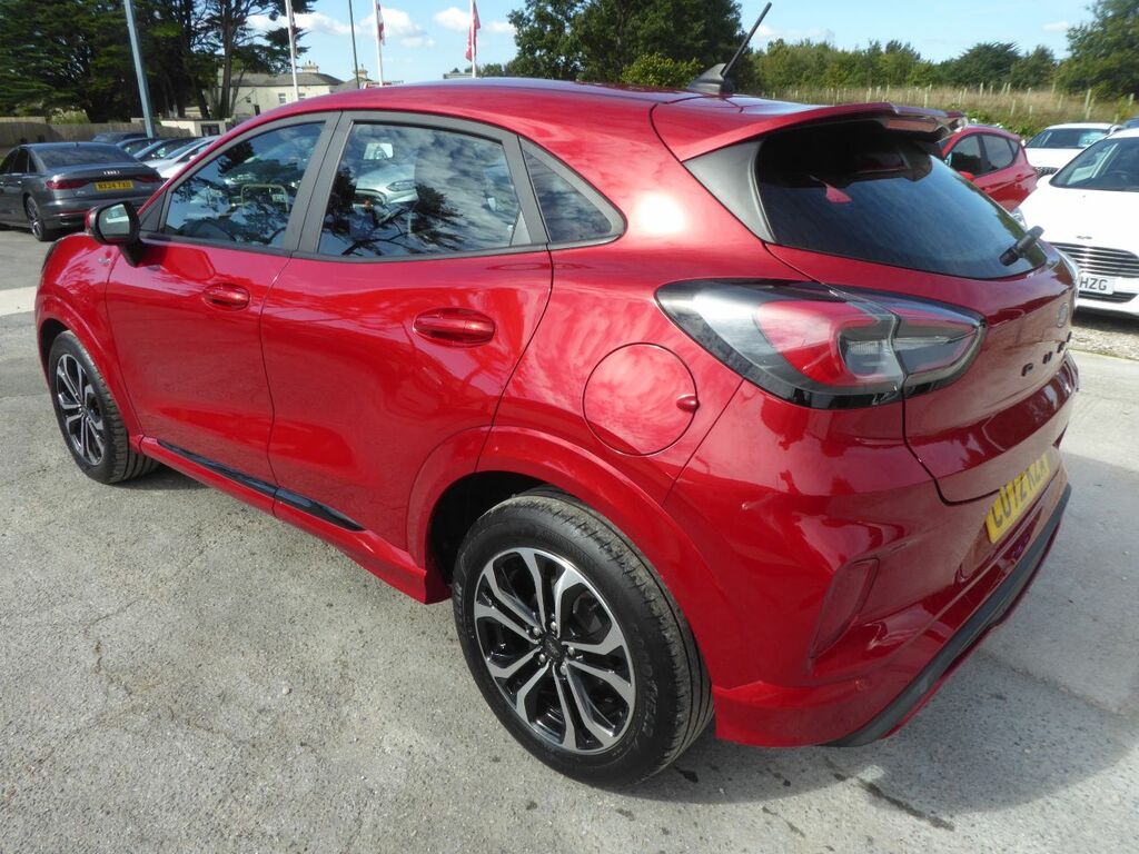 Ford Puma 1.0 Ecoboost Hybrid Mhev St-line Navigation 125 Ps CU72KZA Red #4