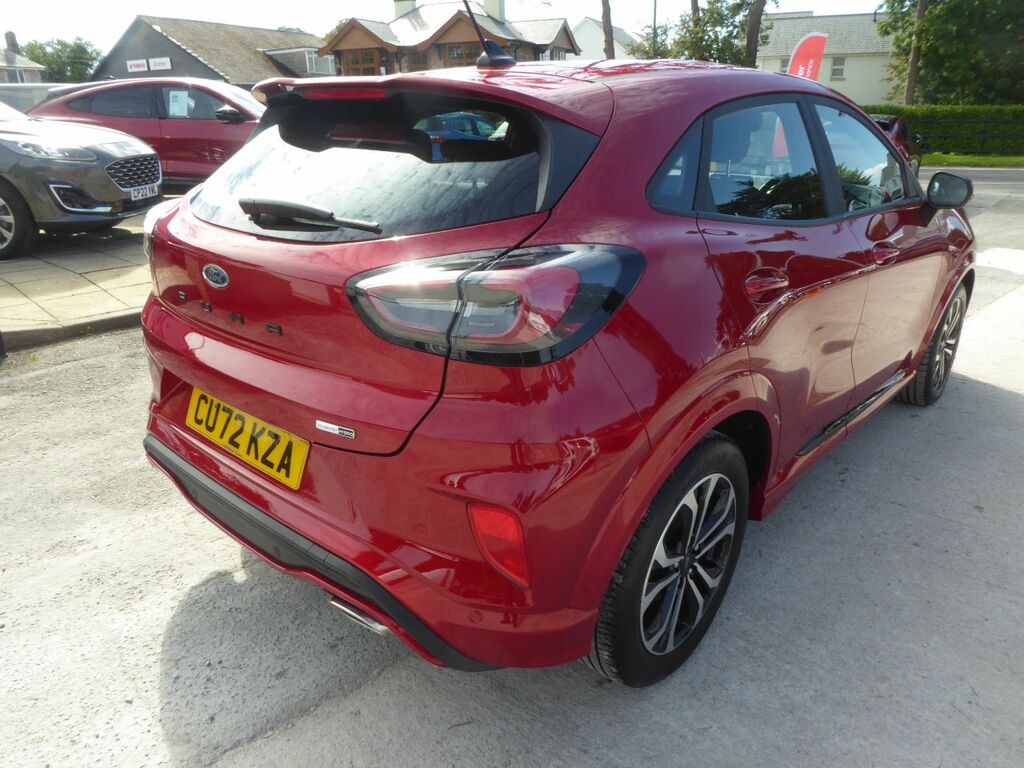 Ford Puma 1.0 Ecoboost Hybrid Mhev St-line Navigation 125 Ps CU72KZA Red #2