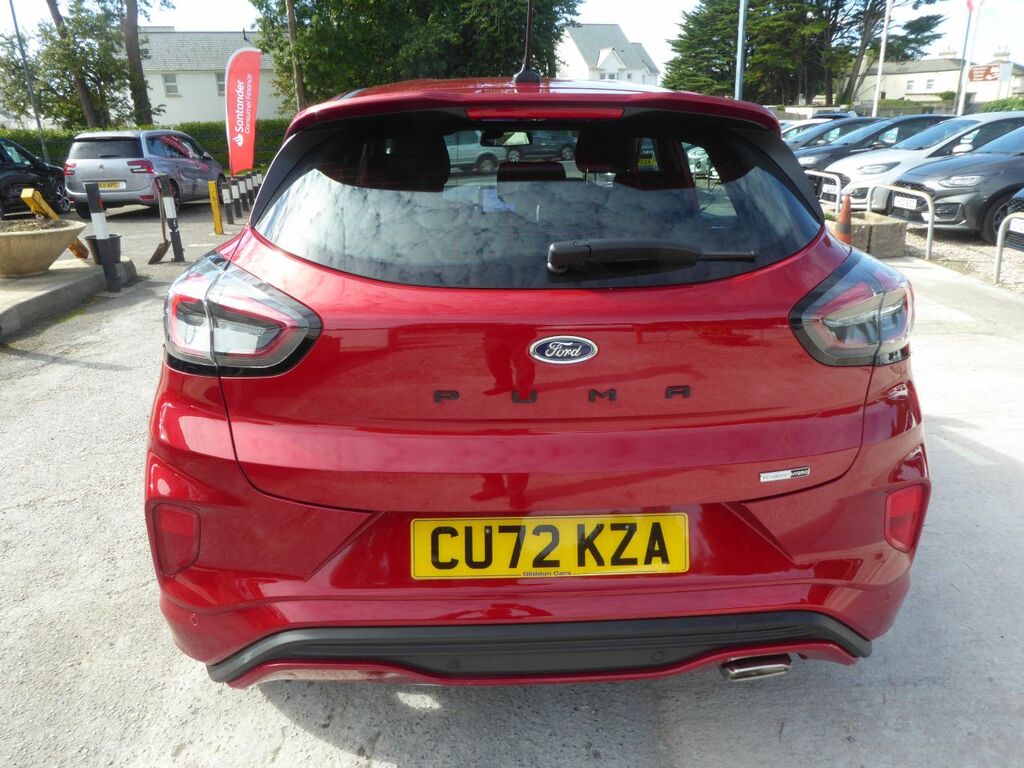 Ford Puma 1.0 Ecoboost Hybrid Mhev St-line Navigation 125 Ps CU72KZA Red #3
