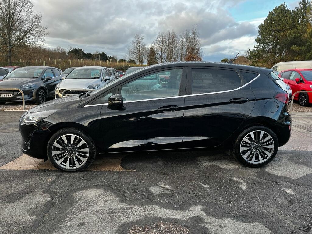 Ford Fiesta 1.0 Ecoboost Mhev Titanium X Navigation 125 Ps Aut LC72VNK Black #5