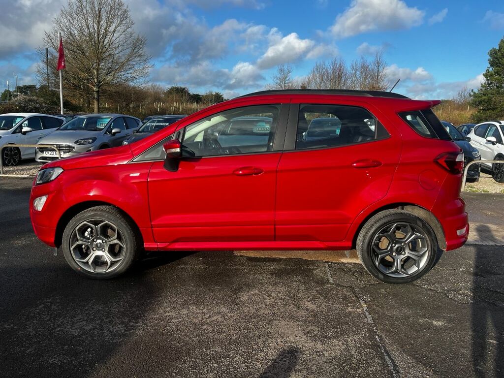 Ford Ecosport 1.0 Ecoboost St-line Navigation 125 Ps 1 Owner Fro BL72LMU Red #5