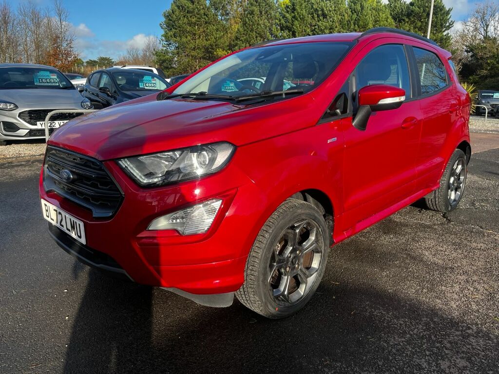 Ford Ecosport 1.0 Ecoboost St-line Navigation 125 Ps 1 Owner Fro BL72LMU Red #6