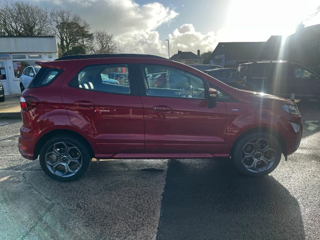 Ford Ecosport 1.0 Ecoboost St-line Navigation 125 Ps 1 Owner Fro Red