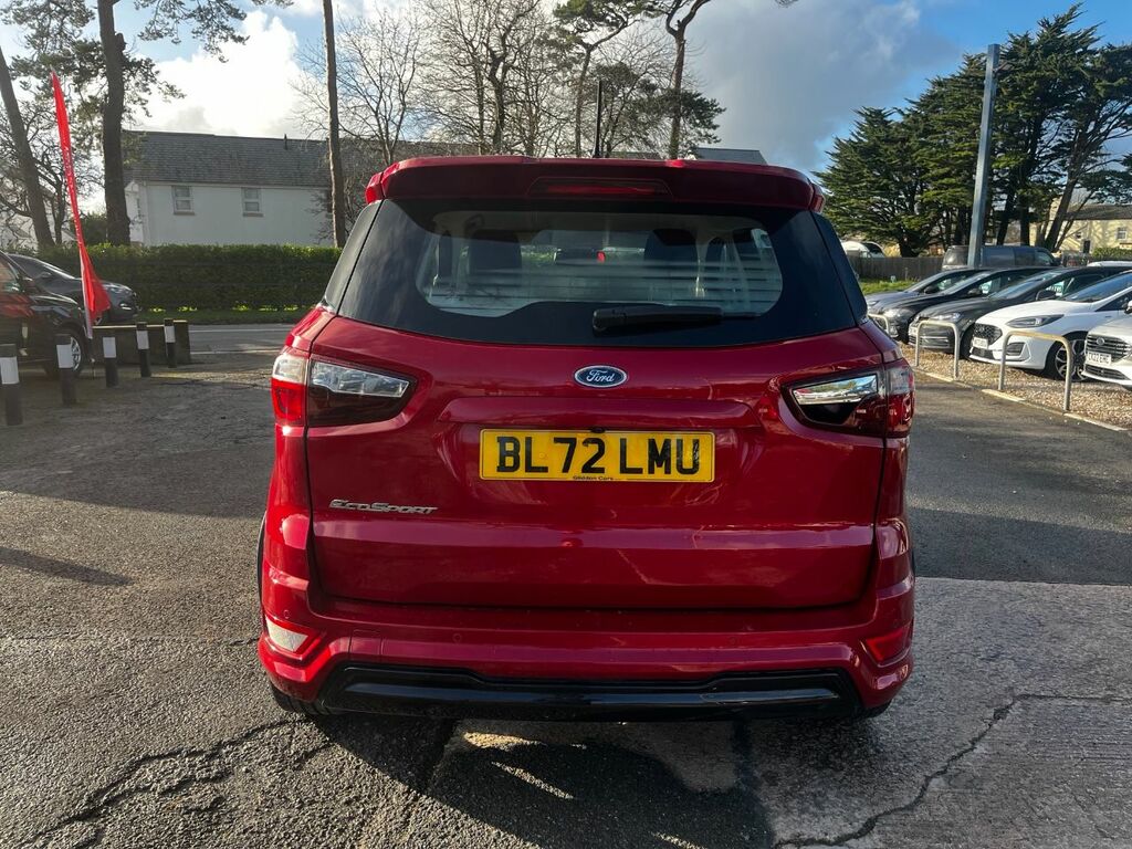 Ford Ecosport 1.0 Ecoboost St-line Navigation 125 Ps 1 Owner Fro BL72LMU Red #3