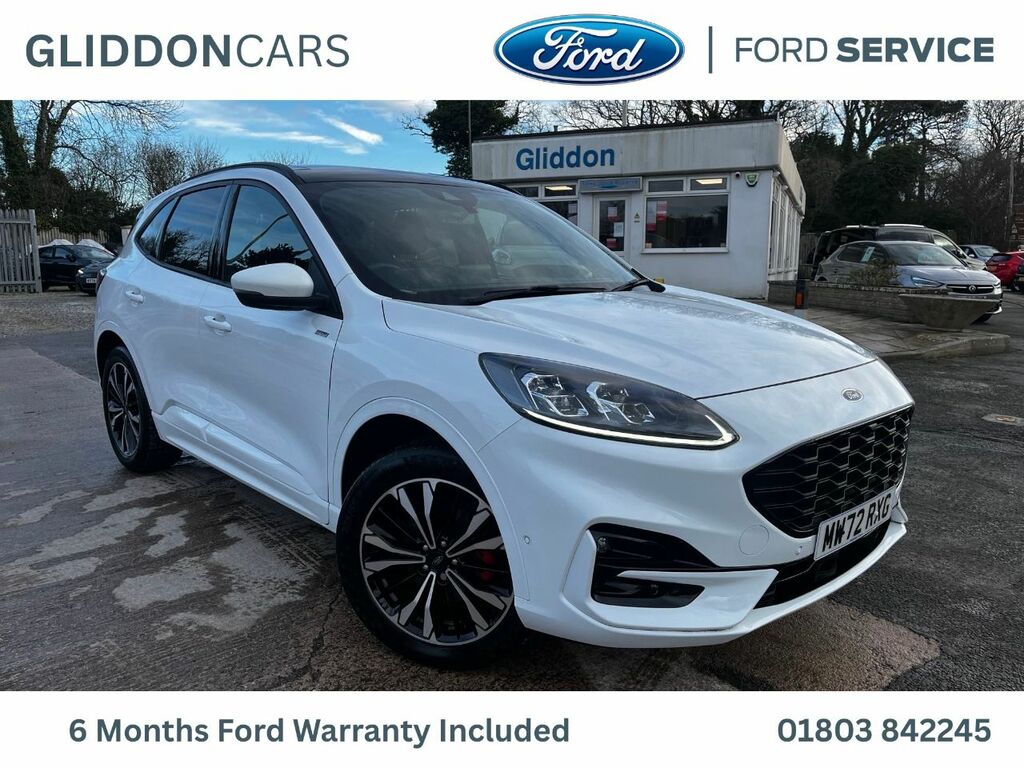 Ford Kuga 2.5 Phev St-line X Edition Navigation 225 Ps 1 Own White