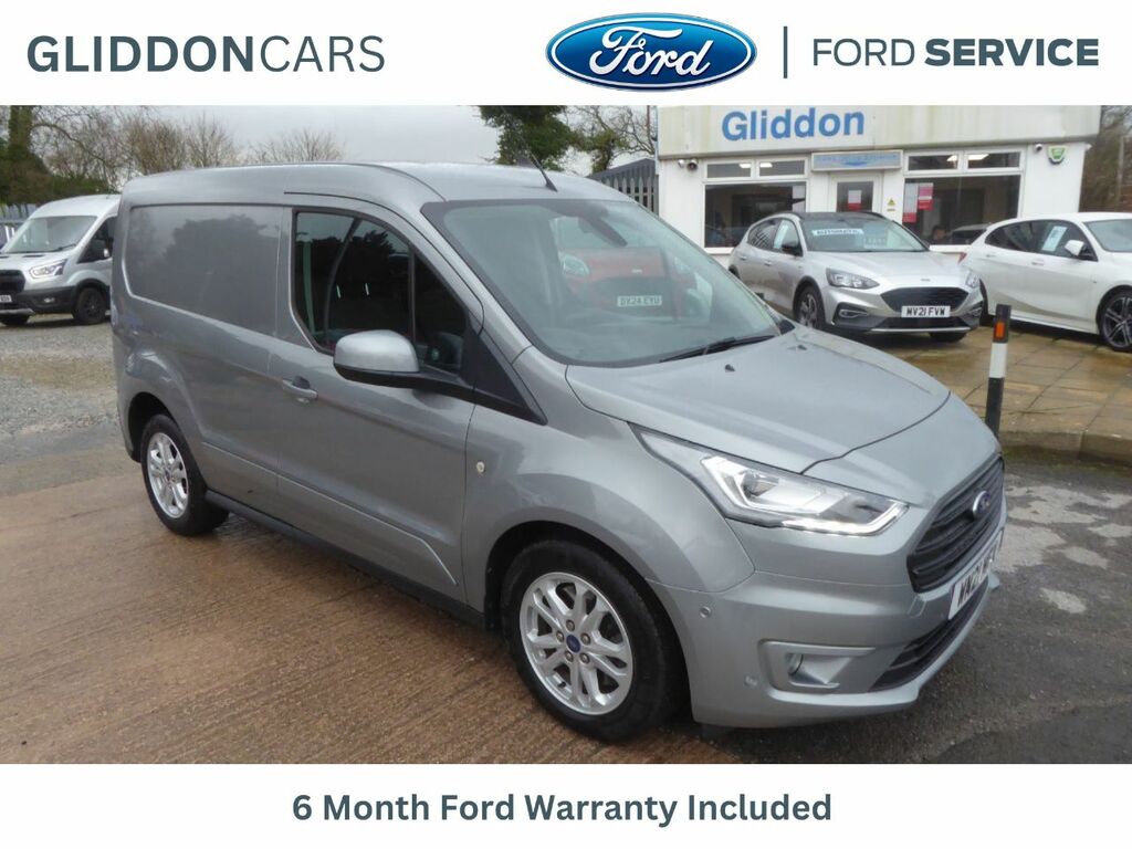 Ford Transit Connect 1.5 Ecoblue L1 Limited Van 120 Ps 1 Owner From New Silver