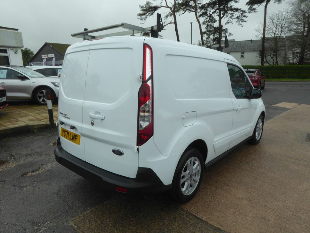 Ford Transit Connect 1.5 Ecoblue L1 Limited Van 120 Ps 1 Owner From New YS71LMF White #2