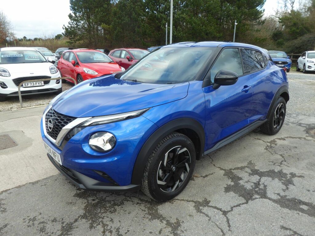 Nissan Juke 1.0 Dig-t N-connecta 114 Ps 1 Owner From New Very WV24NFU Blue #6