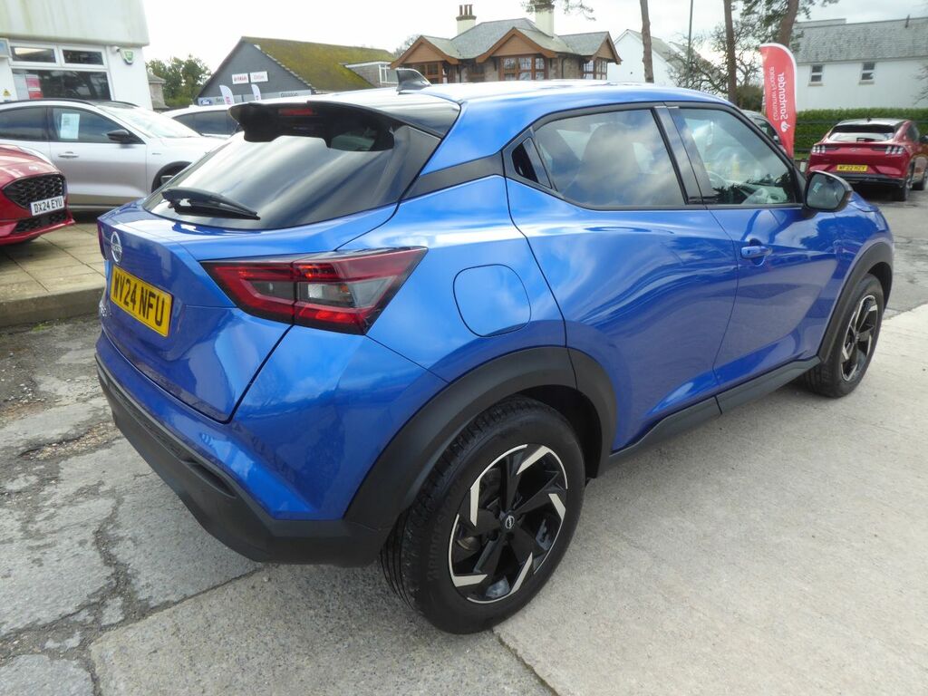 Nissan Juke 1.0 Dig-t N-connecta 114 Ps 1 Owner From New Very WV24NFU Blue #2