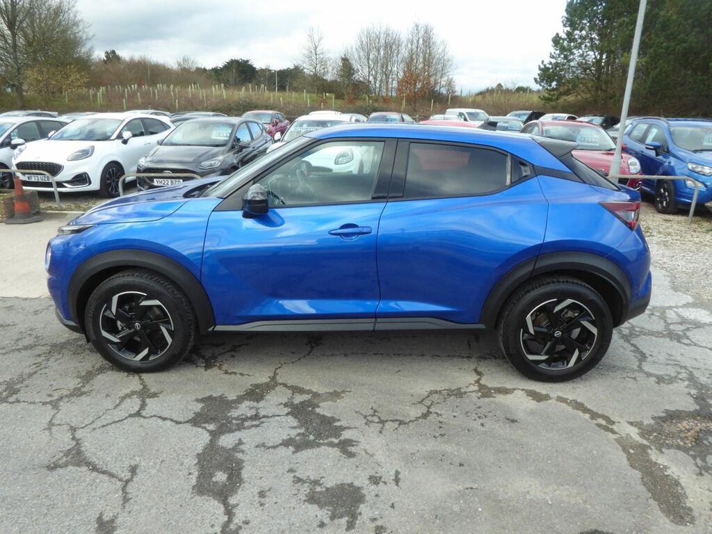 Nissan Juke 1.0 Dig-t N-connecta 114 Ps 1 Owner From New Very WV24NFU Blue #5