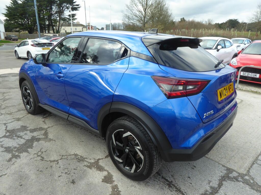 Nissan Juke 1.0 Dig-t N-connecta 114 Ps 1 Owner From New Very WV24NFU Blue #4