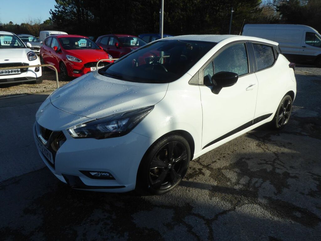 Nissan Micra 1.0 Ig-t N-sport 92 Ps 2 Owners From New Very Low White #5