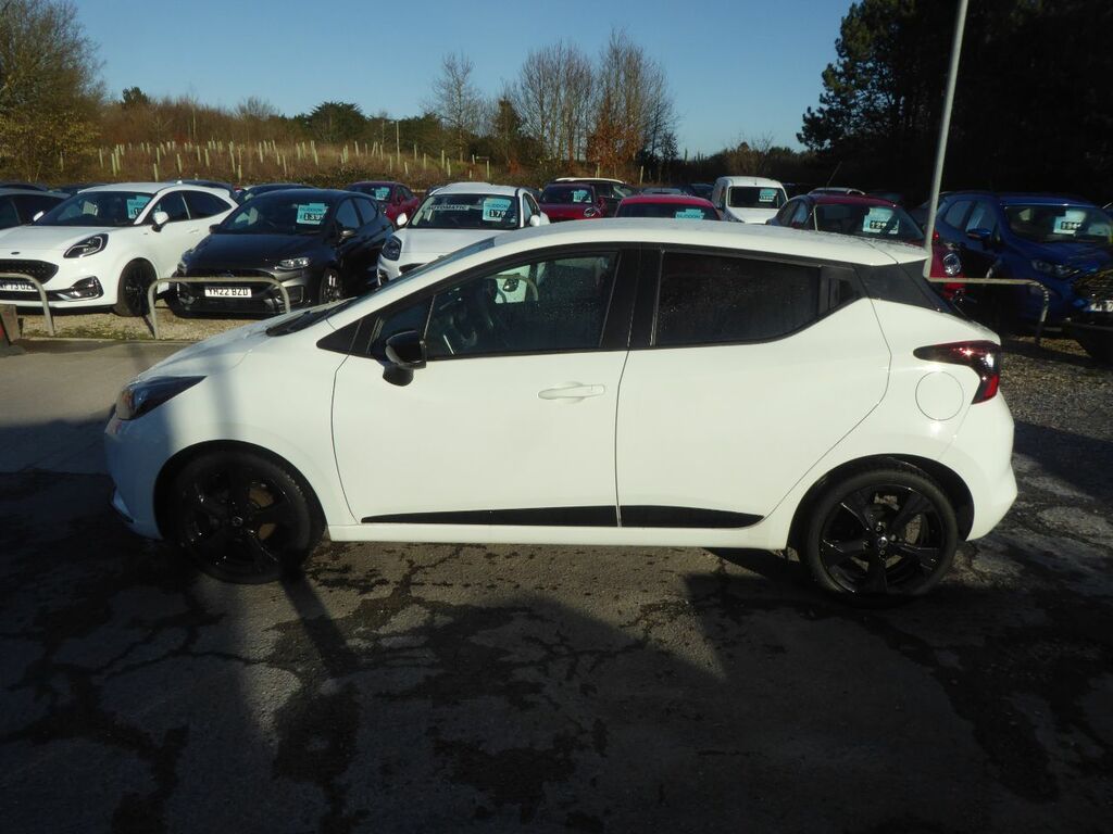 Nissan Micra 1.0 Ig-t N-sport 92 Ps 2 Owners From New Very Low White #4