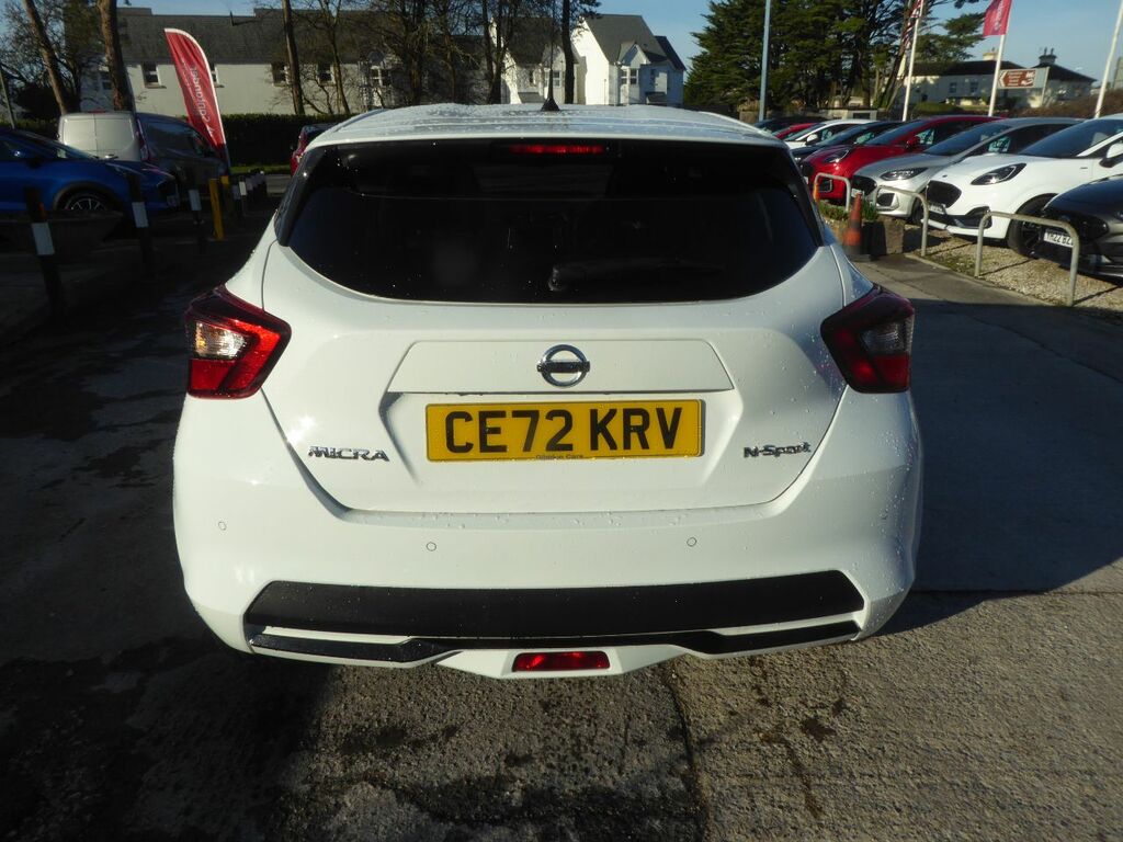 Nissan Micra 1.0 Ig-t N-sport 92 Ps 2 Owners From New Very Low White #3