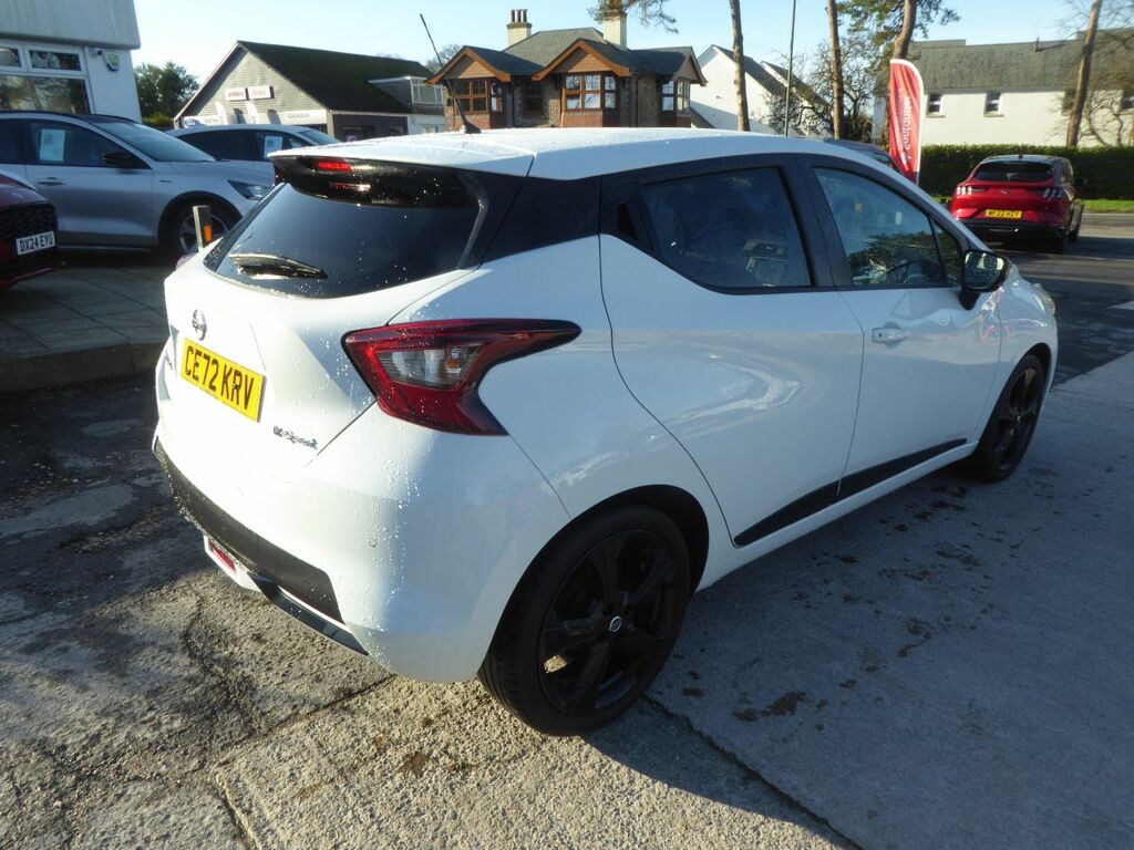 Nissan Micra 1.0 Ig-t N-sport 92 Ps 2 Owners From New Very Low White #2