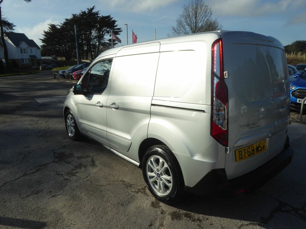 Ford Transit Connect 1.5 Ecoblue L1 Limited Van 120 Ps 1 Owner From New BT69WSV Silver #4