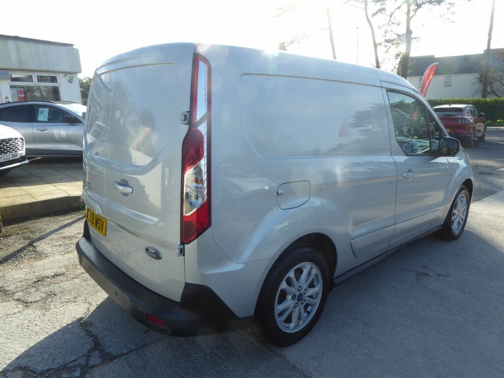 Ford Transit Connect 1.5 Ecoblue L1 Limited Van 120 Ps 1 Owner From New BT69WSV Silver #2