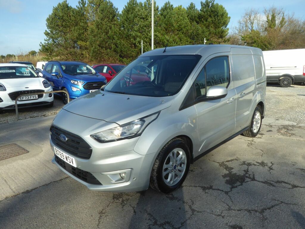 Ford Transit Connect 1.5 Ecoblue L1 Limited Van 120 Ps 1 Owner From New BT69WSV Silver #6