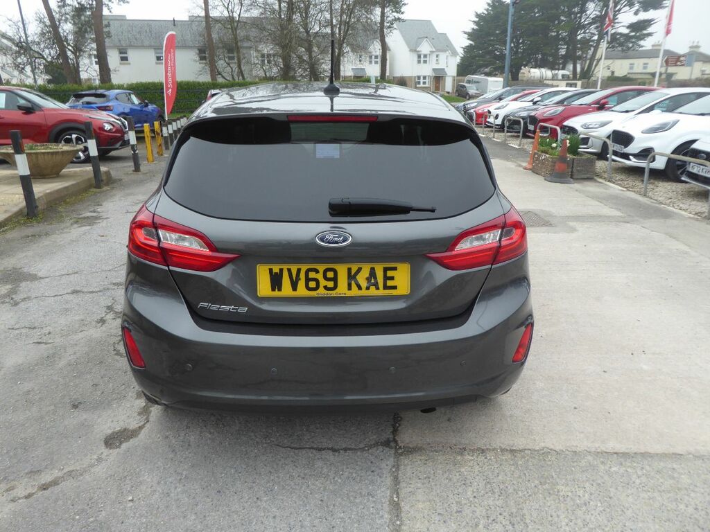 Ford Fiesta 1.0 Ecoboost Titanium X Navigation 100 Ps 2 Owners WV69KAE Grey #5