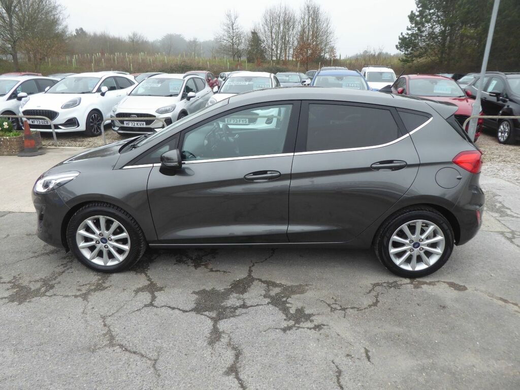 Ford Fiesta 1.0 Ecoboost Titanium X Navigation 100 Ps 2 Owners WV69KAE Grey #6