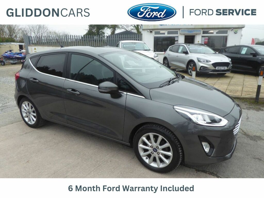 Ford Fiesta 1.0 Ecoboost Titanium X Navigation 100 Ps 2 Owners WV69KAE Grey #2