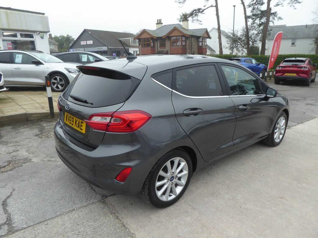 Ford Fiesta 1.0 Ecoboost Titanium X Navigation 100 Ps 2 Owners WV69KAE Grey #4
