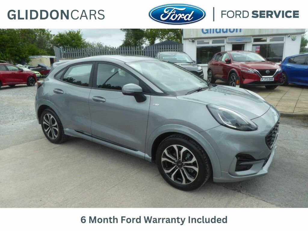 Ford Puma 1.0 Ecoboost Hybrid Mhev St-line Navigation 125 Ps Silver