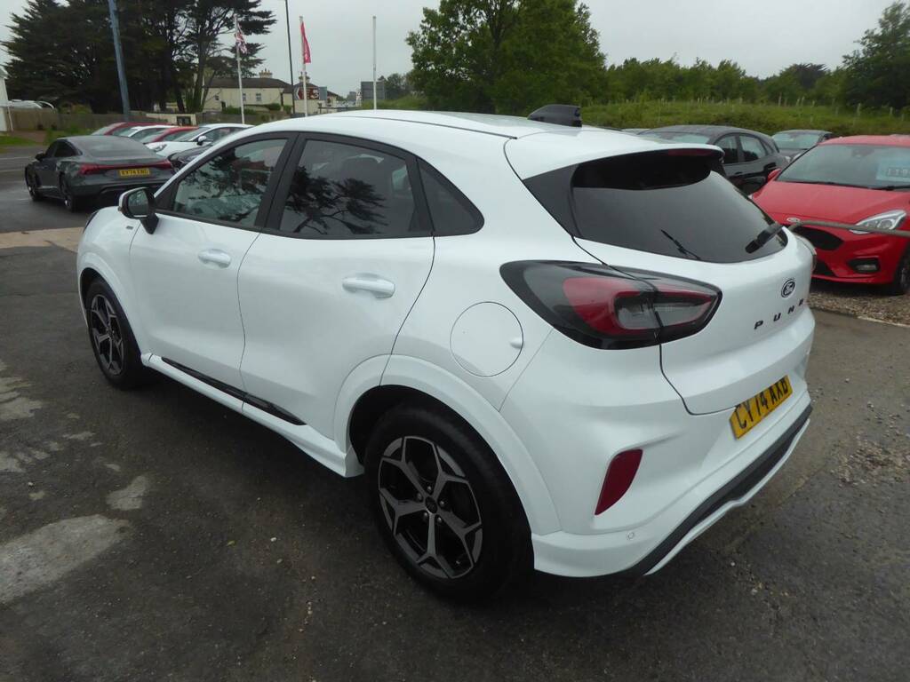 Ford Puma 1.0 Ecoboost Hybrid Mhev St-line Navigation 155 Ps CY74AXB White #5