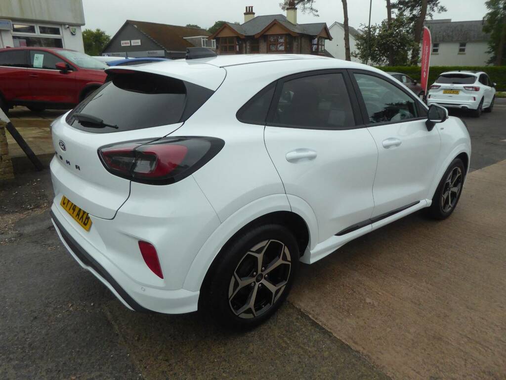 Ford Puma 1.0 Ecoboost Hybrid Mhev St-line Navigation 155 Ps CY74AXB White #3