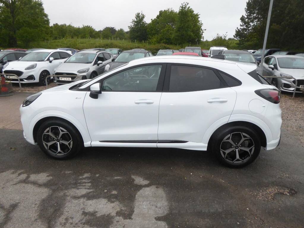 Ford Puma 1.0 Ecoboost Hybrid Mhev St-line Navigation 155 Ps CY74AXB White #6