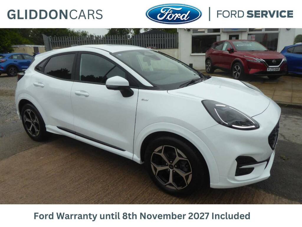 Ford Puma 1.0 Ecoboost Hybrid Mhev St-line Navigation 155 Ps White